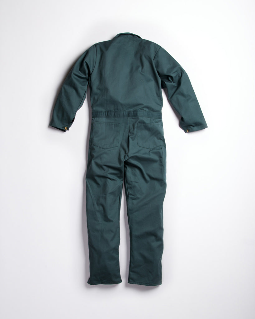 Special Size 100% Cotton Coverall Concealed Button Front